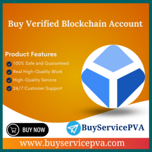 Buy Verified Blockchain Account